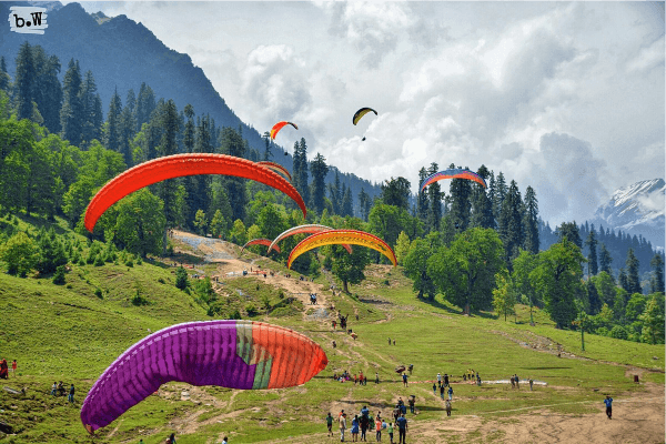 Paragliding- Kullu